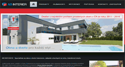 Desktop Screenshot of abinterier.cz